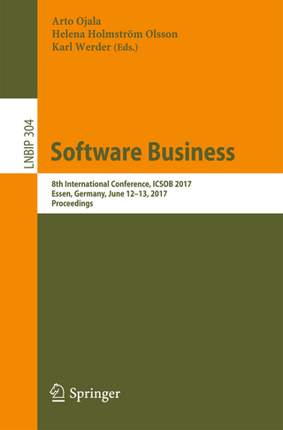 Software Business - Arto Ojala; Helena Holmström Olsson; Karl Werder