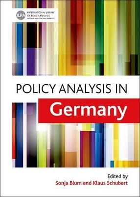 Policy Analysis in Germany - Sonja Blum; Klaus Schubert