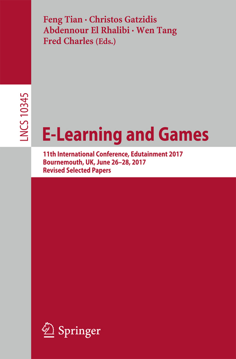 E-Learning and Games - 