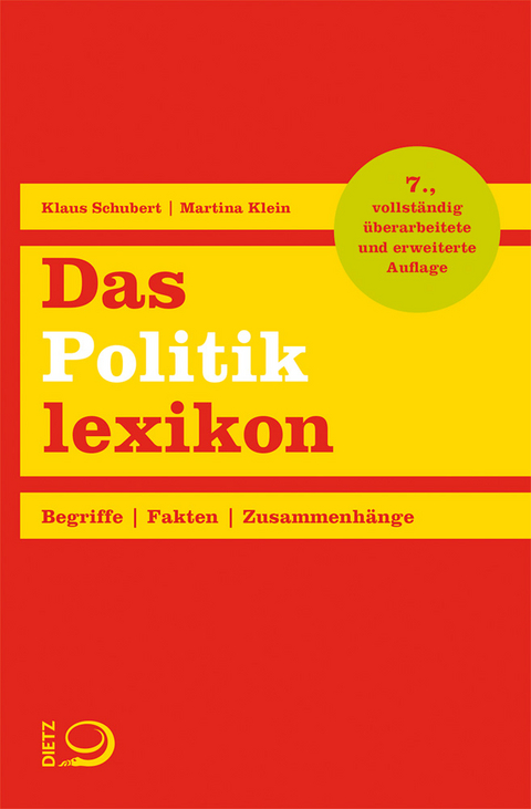 Das Politiklexikon - Klaus Schubert, Martina Klein