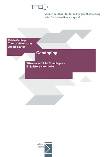 Gendoping - Katrin Gerlinger, Thomas Petermann, Arnold Sauter