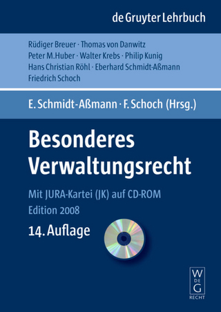 Besonderes Verwaltungsrecht - Eberhard Schmidt-Aßmann; Friedrich Schoch