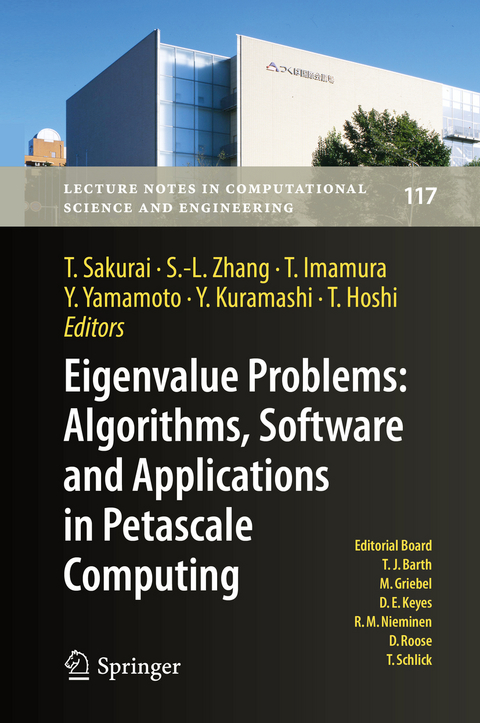 Eigenvalue Problems: Algorithms, Software and Applications in Petascale Computing - 