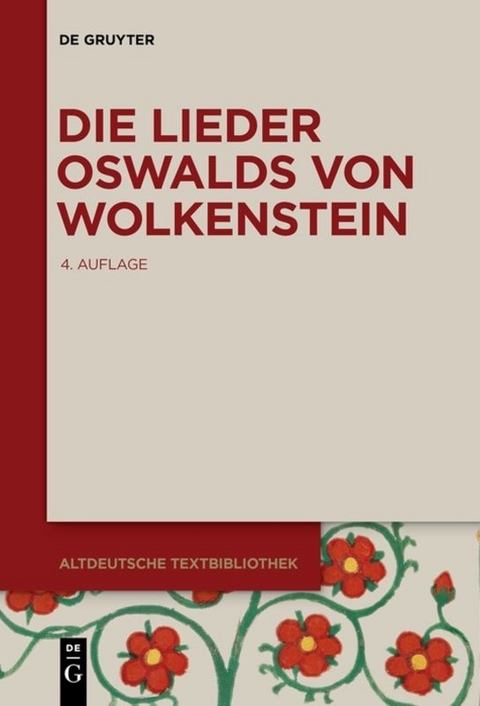 Die Lieder Oswalds von Wolkenstein - 