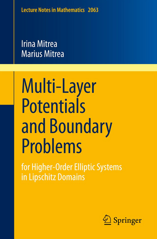 Multi-Layer Potentials and Boundary Problems - Irina Mitrea; Marius Mitrea