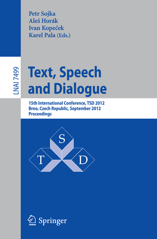 Text, Speech and Dialogue - Petr Sojka; Ale? Horak; Ivan Kopecek; Karel Pala