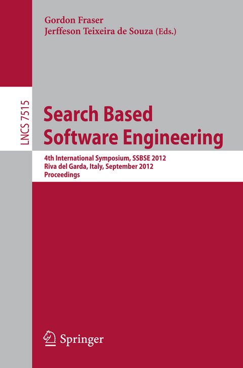 Search Based Software Engineering - 