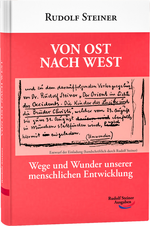 Von Ost nach West - Rudolf Steiner