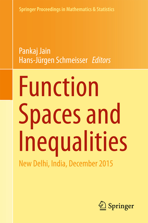 Function Spaces and Inequalities - 