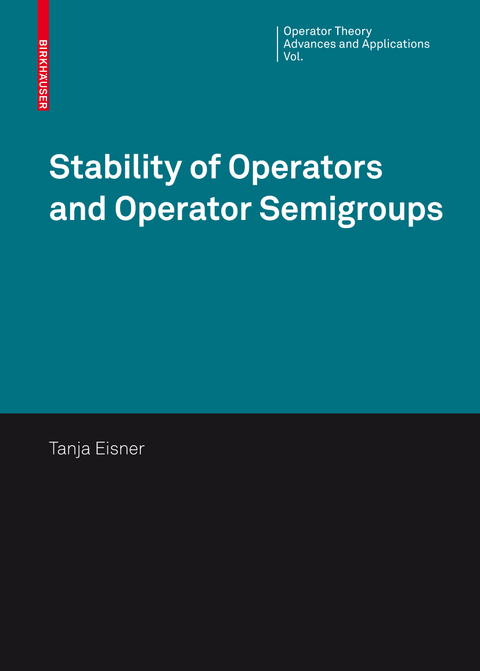Stability of Operators and Operator Semigroups - Tanja Eisner