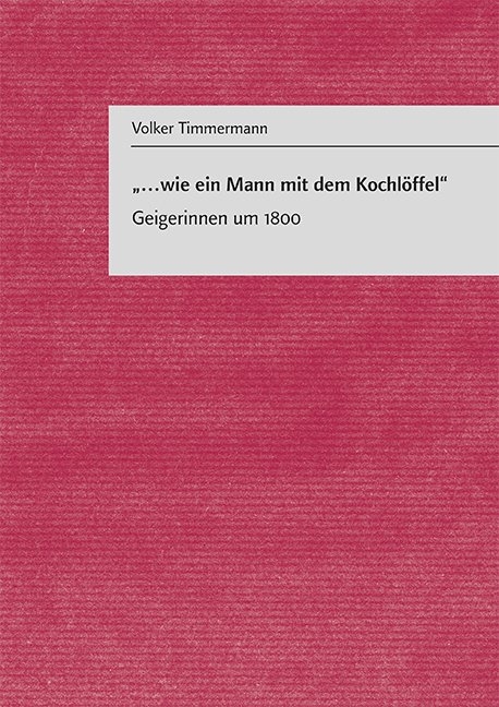 "...wie ein Mann mit dem Kochlöffel" - Volker Timmermann