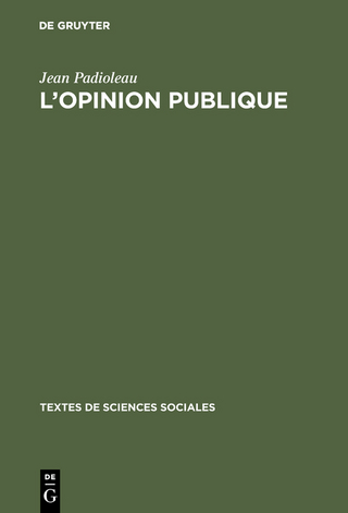 L'opinion publique - Jean Padioleau