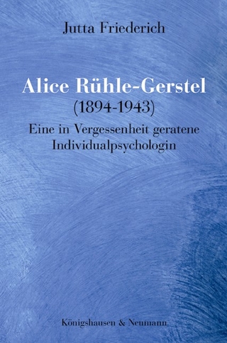 Alice Rühle-Gerstel (1894-1943) - Jutta Friederich