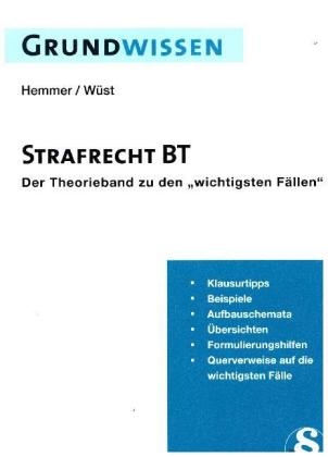 Grundwissen Strafrecht BT - Karl-Edmund Hemmer, Achim Wüst, Bernd Berberich