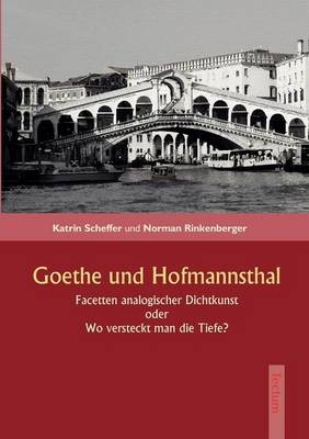 Goethe und Hofmannsthal - Norman Rinkenberger; Katrin Scheffer