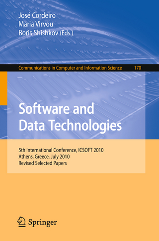 Software and Data Technologies - José Cordeiro; Maria Virvou; Boris Shishkov