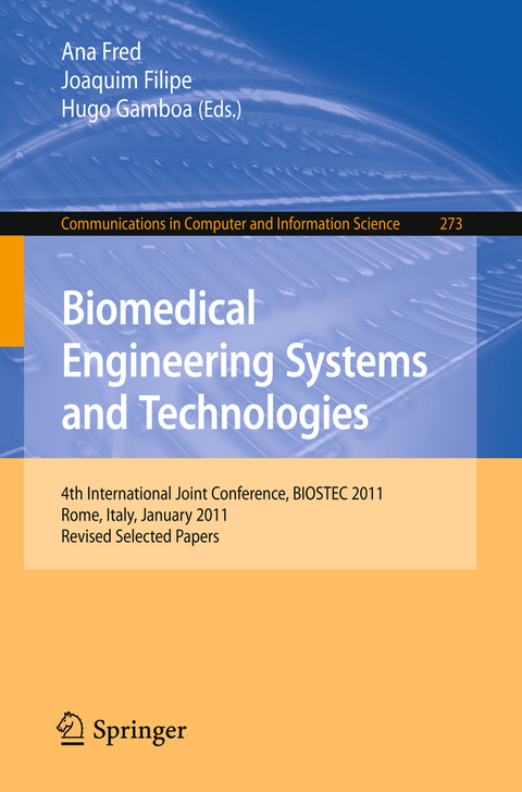 Biomedical Engineering Systems and Technologies - 