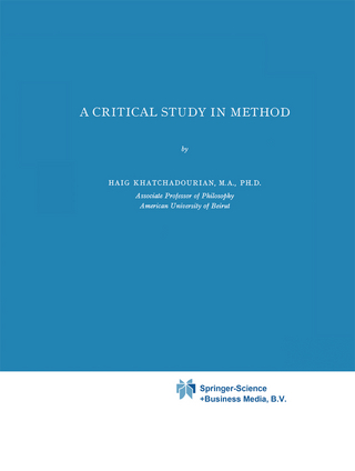A Critical Study in Method - H. Khathchadourian