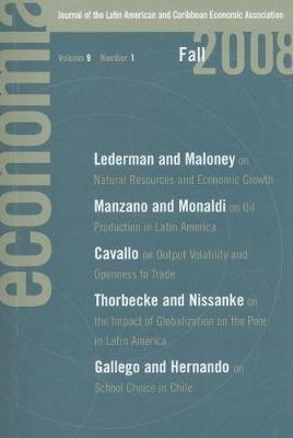 Economia: Fall 2008 - Eduardo Engel; Francisco Ferreira; Roberto Rigobón