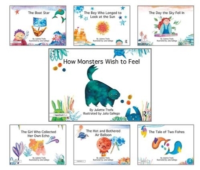 How Monsters Wish to Feel and other picture books - Juliette Ttofa