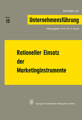 Rationeller Einsatz der Marketinginstrumente - Na Jacob; H. Jacob