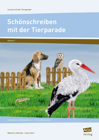 Schönschreiben mit der Tierparade - Druckschrift - Beatrix Lehtmets; Liane Vach