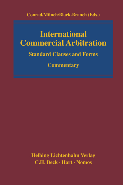 International Commercial Arbitration - 