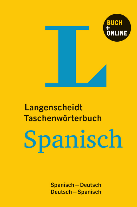 Langenscheidt Taschenwörterbuch Spanisch - Buch mit Online-Anbindung - 
