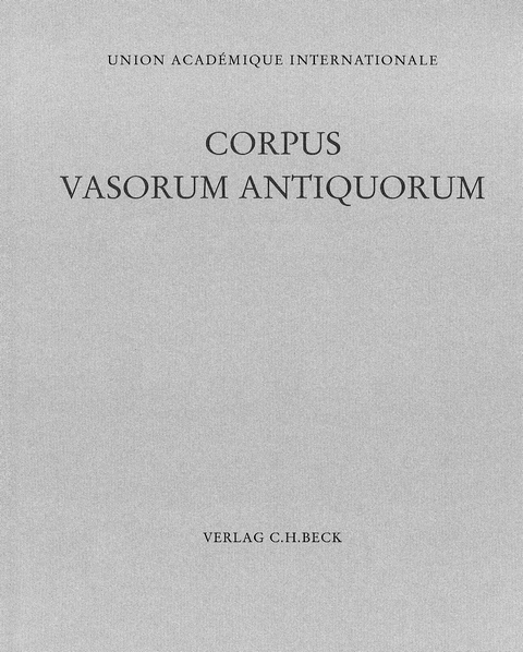 Corpus Vasorum Antiquorum Deutschland Bd. 101: München Band 19