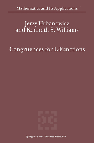 Congruences for L-Functions - J. Urbanowicz; Kenneth S. Williams
