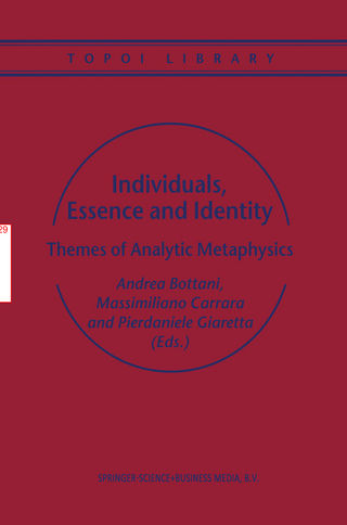 Individuals, Essence and Identity - A. Bottani; Massimiliano Carrara; P. Giaretta
