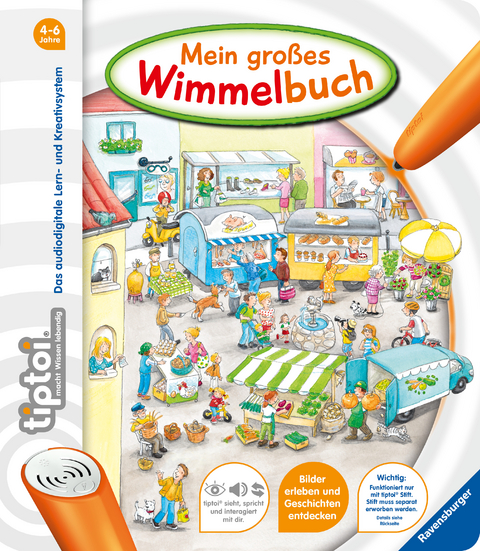 tiptoi® Mein großes Wimmelbuch - Inka Friese