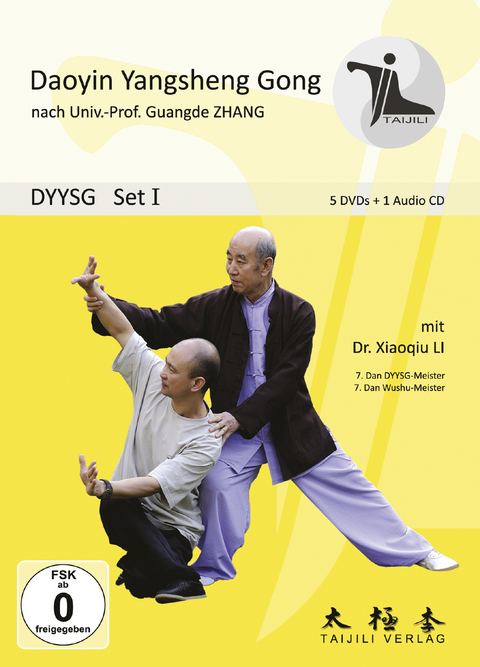 DAOYIN YANGSHENG GONG SET I (5 DVDs plus 1 Audio-CD) - Xiaoqiu Dr. Li