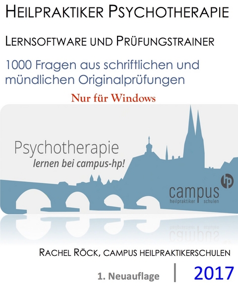 Heilpraktiker Psychotherapie - Lernsoftware und Prüfungstrainer - Rachel Röck