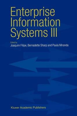 Enterprise Information Systems III - Joaquim Filipe; B. Sharp; P. Miranda