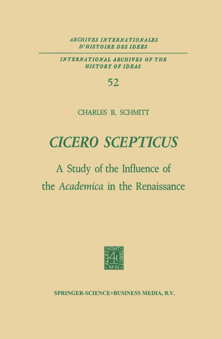 Cicero Scepticus - Charles B. Schmitt