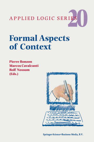 Formal Aspects of Context - Pierre Bonzon; Marcos Cavalcanti; Rolf Nossum