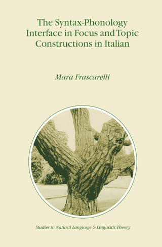The Syntax-Phonology Interface in Focus and Topic Constructions in Italian - M. Frascarelli
