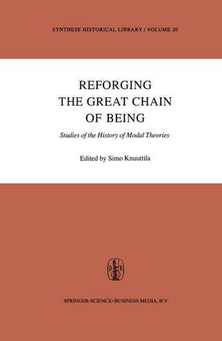 Reforging the Great Chain of Being - Simo Knuuttila