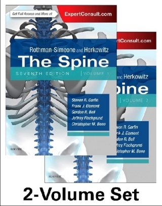 Rothman-Simeone and Herkowitz's The Spine, 2 Vol Set - Steven R. Garfin; Frank J. Eismont; Gordon R. Bell; Christopher M. Bono