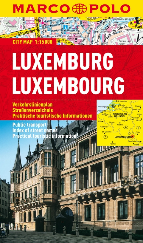 MARCO POLO Cityplan Luxemburg 1:15 000