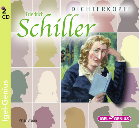 Dichterköpfe - Friedrich Schiller - Peter Braun