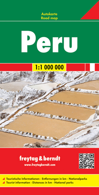 Peru, Autokarte 1:1 Mio. - Freytag-Berndt und Artaria KG