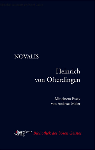 Heinrich von Ofterdingen - : NOVALIS