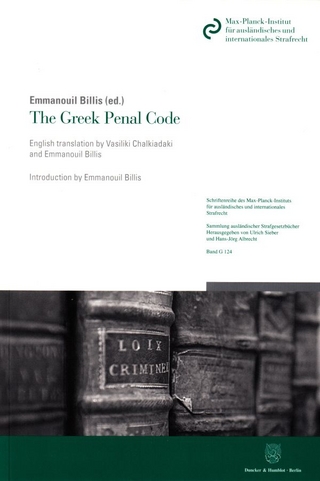 The Greek Penal Code. - Emmanouil Billis
