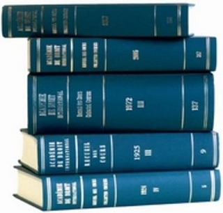 Recueil des cours, Collected Courses, Tome 383 - Académie de Droit International de la Ha