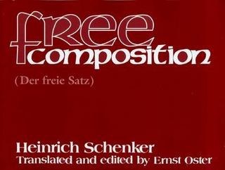 Free Composition (Set) - Heinrich Schenker; Ernst Oster