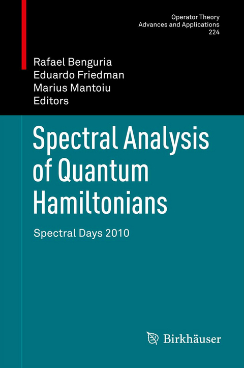 Spectral Analysis of Quantum Hamiltonians - 