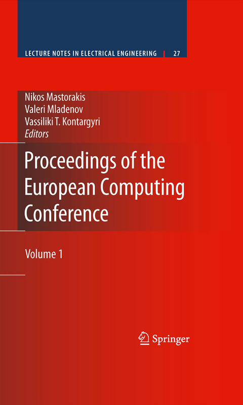 Proceedings of the European Computing Conference - 