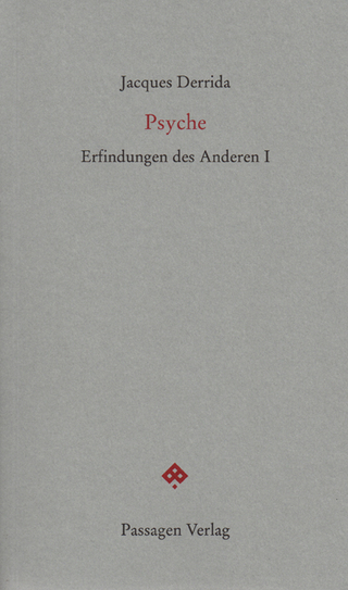 Psyche - Jacques Derrida; Peter Engelmann